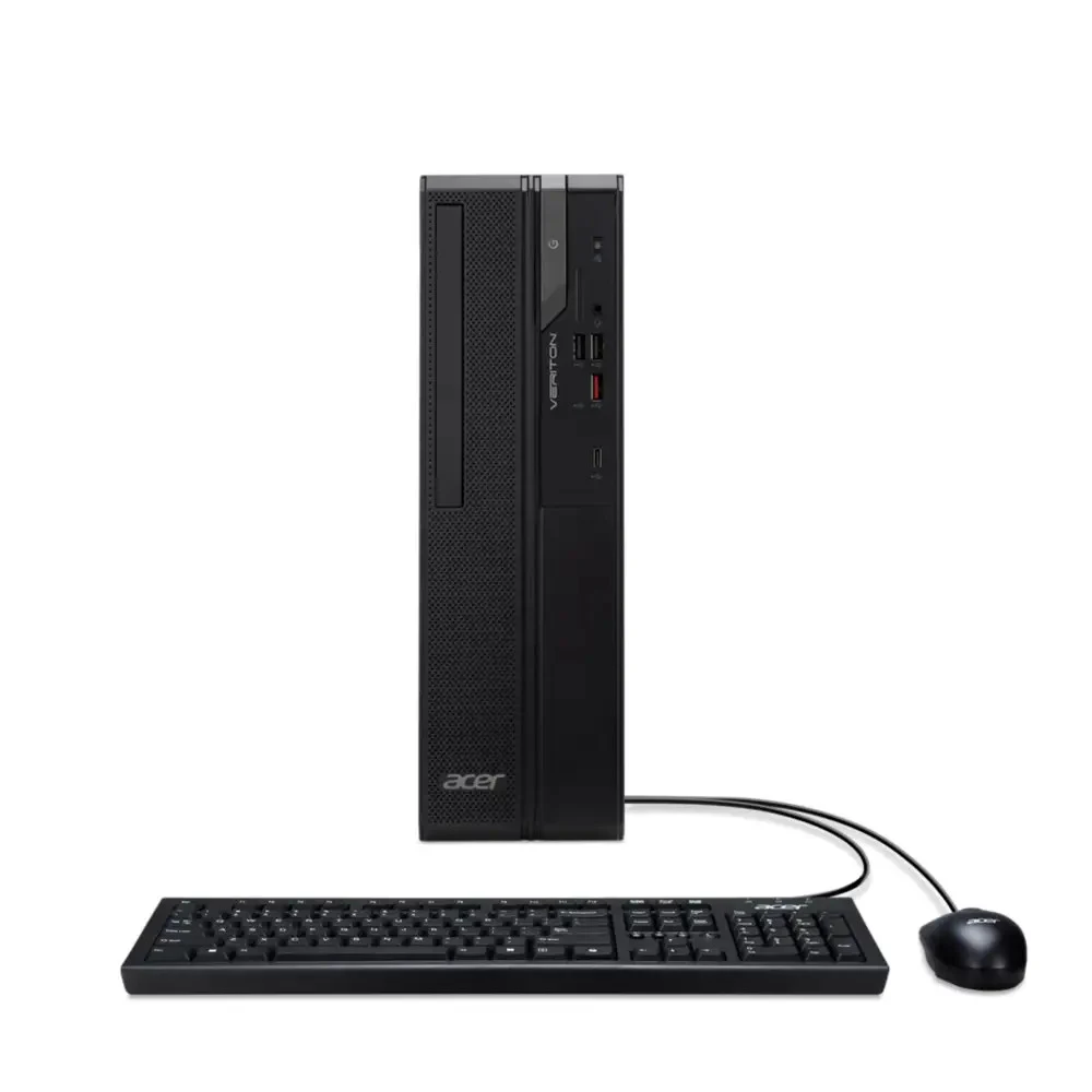 ПК Acer Veriton X2735G / SFF корпус / Intel Core Ultra 5-225 / 16 ГБ DDR5 / 512 ГБ M.2 PCIe NVMe SSD / Intel Arc Graphics / Gigabit LAN + HD Audio / Проводные USB клавиатура и мышь / PSU 180W 12V 80