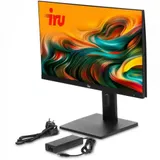 Моноблок IRU Tactio 23IP 23.8" Full HD i5 13400 (2.5) 16Gb SSD512Gb UHDG 730 без ОС WiFi BT 120W Cam черный 1920x1080 (RUS)