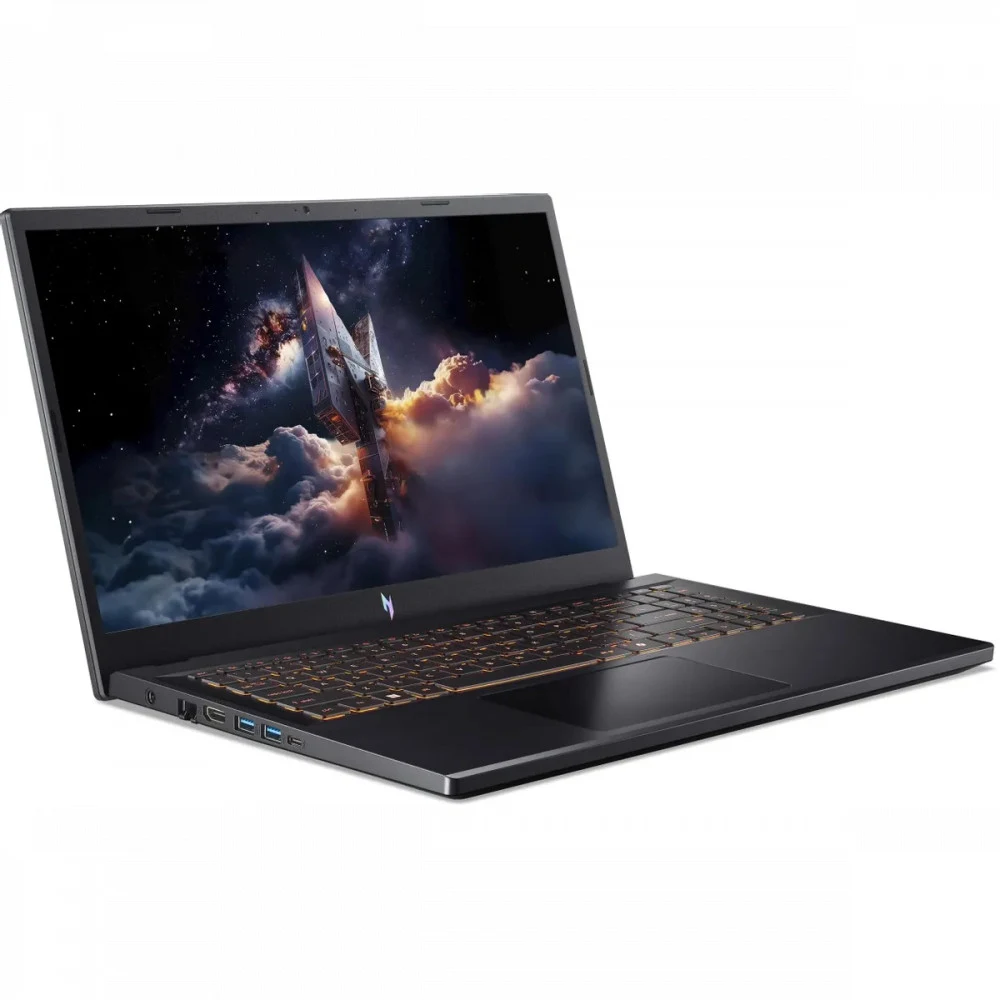 Ноутбук Acer Nitro V 15 ANV15-52-5546 Core 5 210H 16Gb SSD512Gb NVIDIA GeForce RTX5050 8Gb 15.6" IPS FHD (1920x1080) без ОС black WiFi BT Cam (NH.QZ7CD.00B)