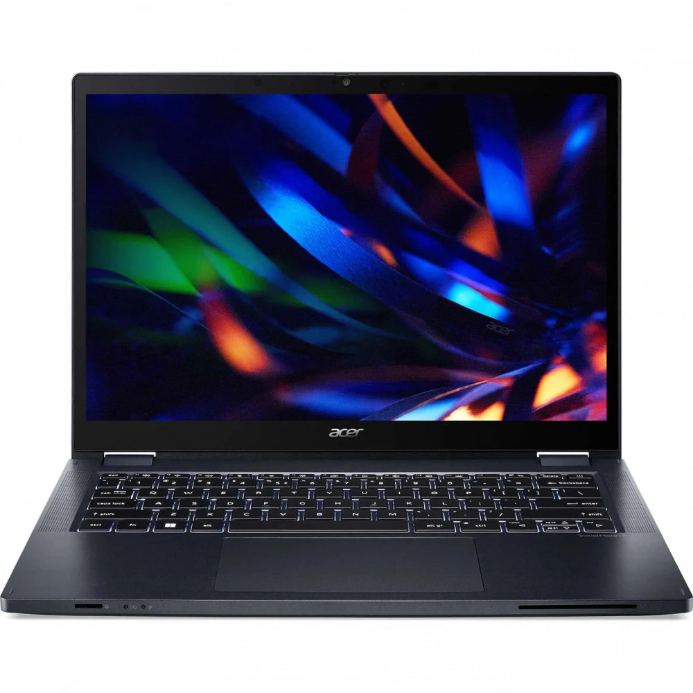 Ноутбук Acer TravelMate TMP414RN-53 / 14" WUXGA IPS Touch, pen-supportive / Intel Core i7-1355U UMA / 16 ГБ RAM / 512 ГБ PCIe NVMe SED / MicroSD / 56Wh Li-ion battery / 65W Type-C adapter /Без ОС