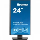 Монитор Iiyama 23.8" ProLite XUB2493HSU-B7 черный IPS LED 1ms 16:9 HDMI M/M матовая HAS Piv 1300:1 300cd 178гр/178гр 1920x1080 100Hz DP FHD USB 4.6кг