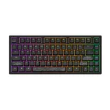 Клавиатура, Dark Project, DPKB_NOSTRA_81_ANSI_BLACK_UA, ALU81A Terra Nostra, Игровая, Механическая, 75%, g3ms Moonstone switches, USB, Подсветка RGB, Размер: 324 x 140 x 43 мм., Анг/Рус, Чёрный