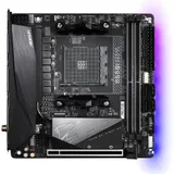 Материнская плата Gigabyte B550I AORUS PRO AX, Socket AM4, AMD B550, 2xDDR4-3200, HDMI+HDMI+DP, 1xPCI-Ex16, 4xSATA3(RAID 0,1,10), 2xM.2, 8 Ch Audio, 1x2,5GLan, WiFi, (0+2)xUSB2.0, (5+2)xUSB3.2, (1+0