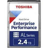 Жесткий диск серверный Toshiba Enterprise Peformance AL15SEB24EQ 2.4TB 2.5" SAS 12Gb/s, 10500rpm, 128MB, 512e, Bulk (655029)