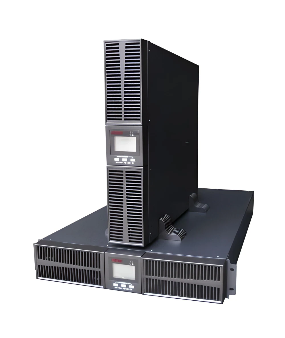 Источник бесперебойного питания/ Источник бесперебойного питания Online Small Rackmount, 3000 ВА/2700 Вт, 1/1, 8xIEC C13, EPO, USB, RS-232, Rack 2U, з/у 1А, 6x9Ач