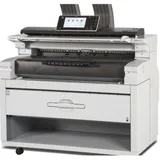 417290 - Широкоформатная инженерная система Ricoh MP W6700SP, A0, 2,5Гб, 3,3/6,7коп/мин, 2х рулонный податчик в комплекте, LAN, HDD320, добавить тонер 888029, девелопер B1259640 (2шт), требуется зап