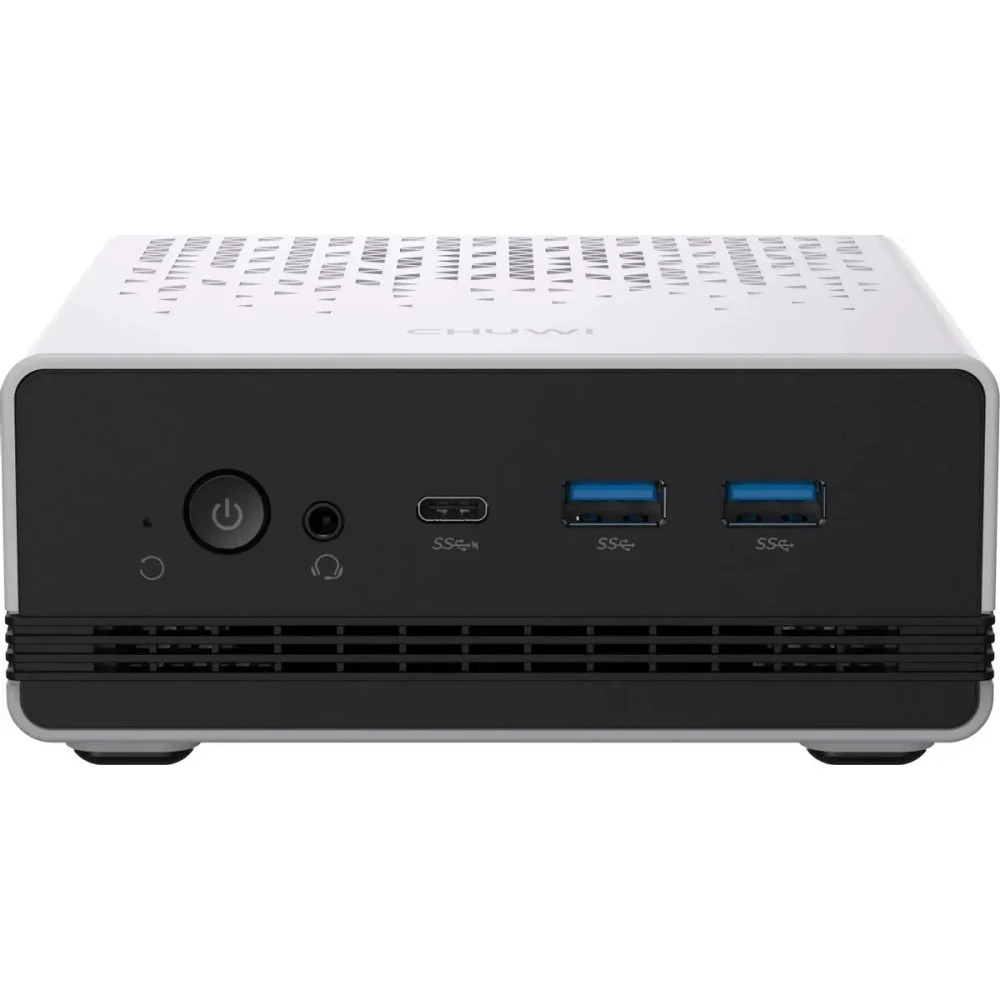 Компьютер/ Ubox AMD Ryzen 5 6600H(3.3Ghz)/16384Mb/512PCISSDGb/Int:AMD Radeon/BT/WiFi/war 1y/1.35kg/Iron Gray/Win11Pro + DDR5 (SODIMM MAX 64GB)(RAM slot*2)/USB2.0*1/USB3.2G1*3/Type-C*1(DP,PD)/HDMI*1/