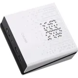 Компьютер/ Ubox AMD Ryzen 5 6600H(3.3Ghz)/16384Mb/512PCISSDGb/Int:AMD Radeon/BT/WiFi/war 1y/1.35kg/Iron Gray/Win11Pro + DDR5 (SODIMM MAX 64GB)(RAM slot*2)/USB2.0*1/USB3.2G1*3/Type-C*1(DP,PD)/HDMI*1/