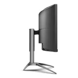 Профессиональный изогнутый игровой монитор 49" AOC AG493UCX2, VA, 5120x1440 165Hz, 1мс, 550кд/м2, 3000:1, 80млн:1, DP1.4, 3xHDMI2.0, 3xUSB3.2, Угол Обзора 178/178, Колонки 2x5W, Радиус Кривизны 1800