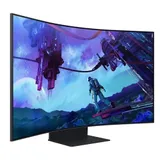 Samsung 55" Odyssey Ark S55CG97WNI VA curved 3840x2160 1ms 600cd MegaDCR 178/178 HDMI*3 DP USB-hub FreeSync 165Hz MM Dolby Atmos HDR10+ SmartTV Tizen WiFi5 LAN AMD FreeSync HAS Pivot Swivel VESA Bla