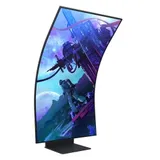 Samsung 55" Odyssey Ark S55CG97WNI VA curved 3840x2160 1ms 600cd MegaDCR 178/178 HDMI*3 DP USB-hub FreeSync 165Hz MM Dolby Atmos HDR10+ SmartTV Tizen WiFi5 LAN AMD FreeSync HAS Pivot Swivel VESA Bla