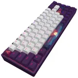 Клавиатура, Dark Project, DPP 68 Sunrise, DPP68_GSH_SUNR_ANSI_UA, TKL, Switches G3MS Mechanical Sapphire, Игровая, Механическая, Подсветка RGB, Раскладка ENG/RU/UA, Фиолетовый