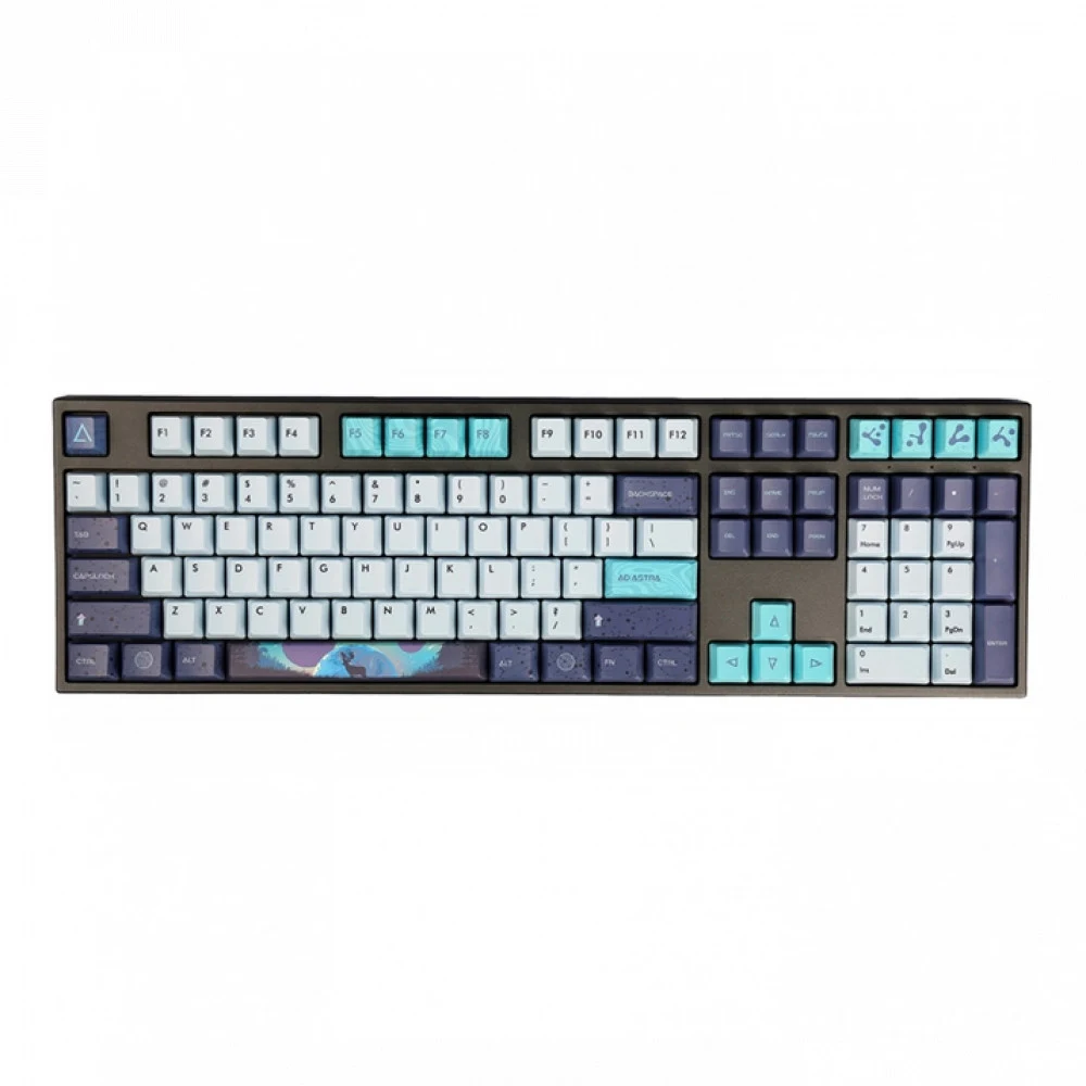 Клавиатура Varmilo Aurora, VEA108, Cherry MX Brown, Black, Multimedia,Gaming, USB