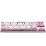 Клавиатура Varmilo VEM87 Dreams On Board 87Key, EC V2 Rose, USB-A, EN/UKR, White Led, Розовый