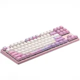 Клавиатура Varmilo VEM87 Dreams On Board 87Key, EC V2 Rose, USB-A, EN/UKR, White Led, Розовый