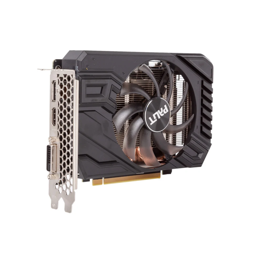Видеокарта Palit PCI-E PA-GTX1660 STORMX 6G BULK NVIDIA GeForce GTX 1660 6144Mb 192 GDDR5 1530/8000 DVIx1 HDMIx1 DPx1 HDCP Bulk