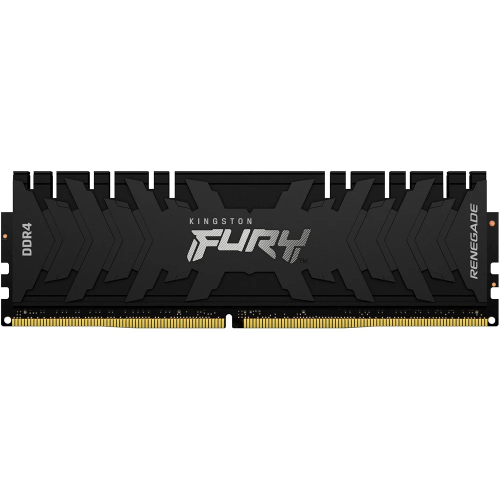 Модуль памяти, Kingston, FURY Renegade KF430C15RB1/16, DDR4, 16GB, DIMM <PC4-24000/3000MHz>, Чёрный