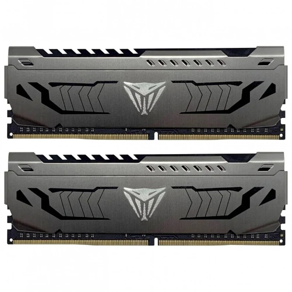 Оперативная память DDR4 2x4Gb 3200MHz Patriot PVS48G320C6K Viper Steel RTL Gaming PC4-25600 CL16 DIMM 288-pin 1.35В dual rank с радиатором Ret [PVS48G320C6K]