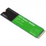 Твердотельный накопитель/ WD SSD Green SN350 NVMe, 960GB, M.2(22x80mm), NVMe, PCIe 3.0 x4, 3D TLC, R/W 2400/1900MB/s, IOPs 340 000/380 000, TBW 80, DWPD 0.1 (12 мес.)