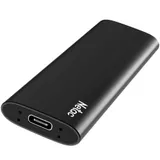 SSD накопитель Netac Z SLIM Black 1TB USB 3.2 Gen 2 Type-C External SSD, R/W up to 550MB/480MB/s,with USB-C to USB-A cable and USB-A to USB-C adapter 3Y wty