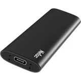 SSD накопитель Netac Z SLIM Black 500GB USB 3.2 Gen 2 Type-C External SSD, R/W up to 550MB/480MB/s,with USB-C to USB-A cable and USB-A to USB-C adapter 3Y wty
