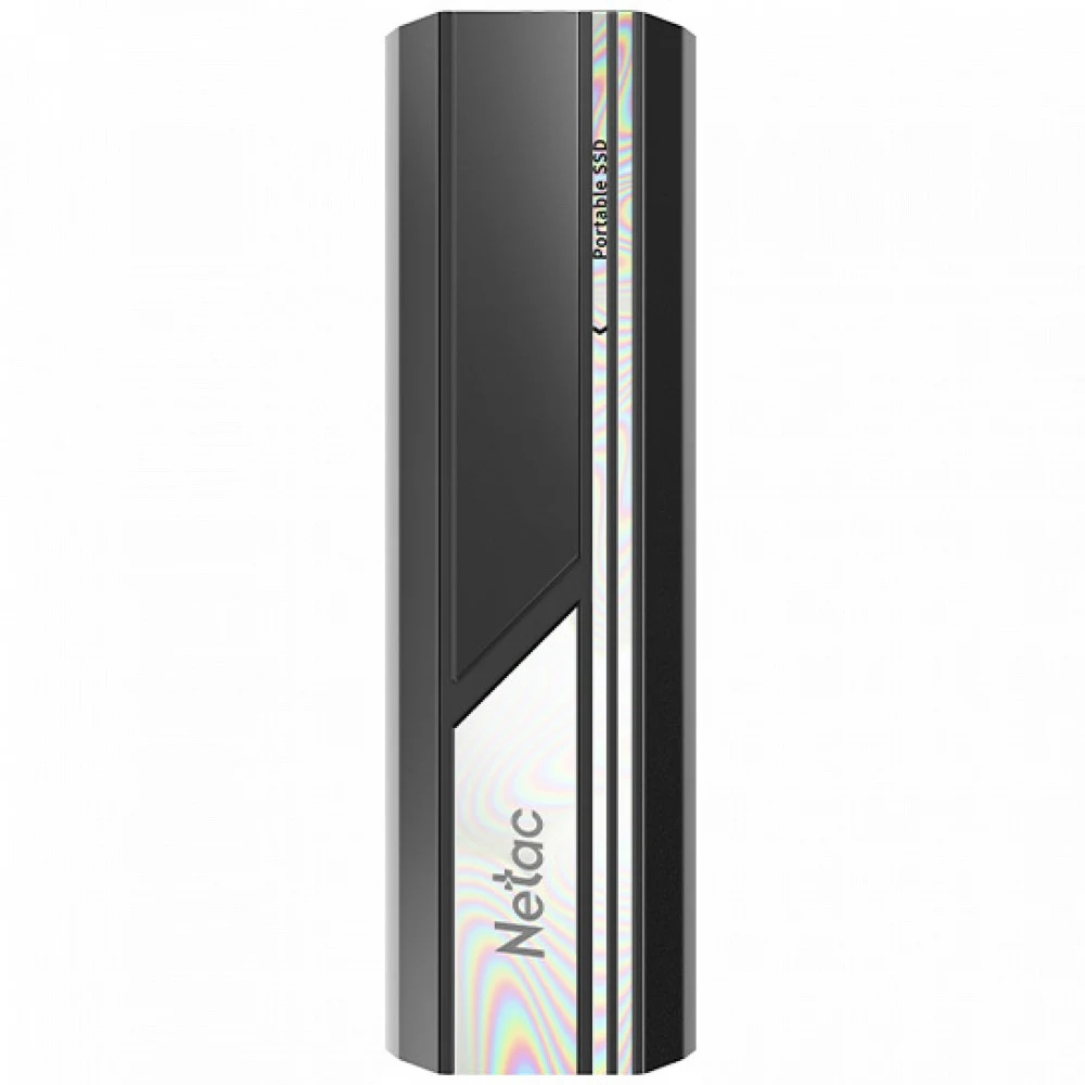 Внешний твердотельный накопитель Netac ZX10 USB 3.2 Gen 2 Type-C External SSD 1TB, R/W up to 1050/950MB/s, with USB C to A cable and 10Gbps USB C to C cable