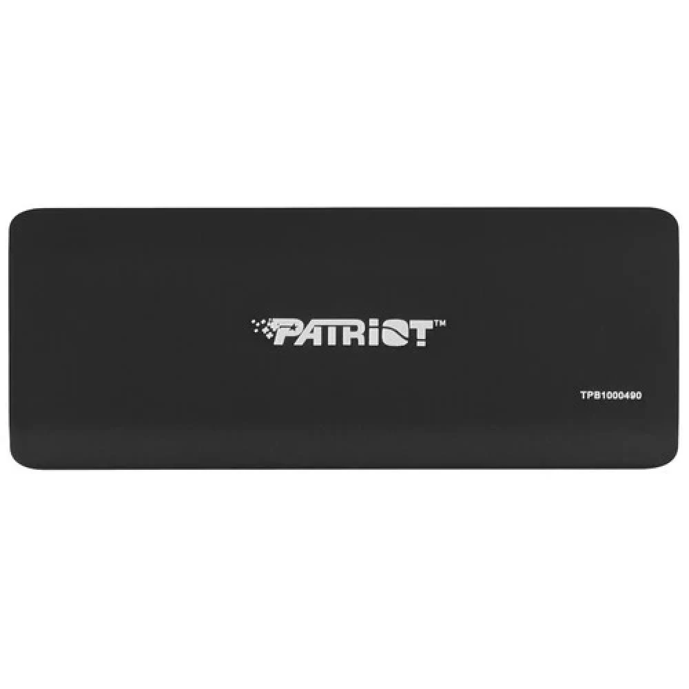 Внешний накопитель SSD Patriot 512Gb Transporter USB Type-C (1000/1000 Mb/s) metal case black (PTP512GPEC)