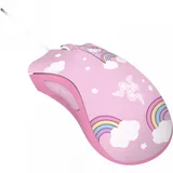 Игровой комплект мышь и коврик, Razer, DeathAdder Essential & Goliathus, Medium (Speed) Bundle, Hello Kitty and Friends Edition, RZ83-03850100-B3M1, Игровая оптическая мышь Razer DeathAdder Essentia