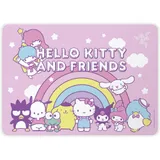 Игровой комплект мышь и коврик, Razer, DeathAdder Essential & Goliathus, Medium (Speed) Bundle, Hello Kitty and Friends Edition, RZ83-03850100-B3M1, Игровая оптическая мышь Razer DeathAdder Essentia