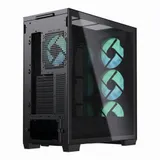 Корпус AeroCool APNX C1-R, Midi Tower, ATX, Black, 3x3.5"/3x2.5", 2xUSB3.0, USB-C