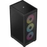 Корпус Corsair iCUE 2000D RGB Airflow, Black, 3x2.5" HDD, 2xUSB, 1хUSB-C, Mic+Audio
