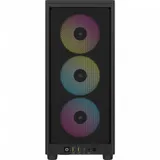 Корпус Corsair iCUE 2000D RGB Airflow, Black, 3x2.5" HDD, 2xUSB, 1хUSB-C, Mic+Audio