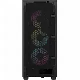 Корпус Corsair iCUE 2000D RGB Airflow, Black, 3x2.5" HDD, 2xUSB, 1хUSB-C, Mic+Audio