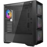 Компьютерный корпус, Deepcool, MATREXX 50 DP-ATX-MATREXX50-MESH-4FS, E-ATX/ATX/Micro ATX, USB 3.0*1/2.0*2, HD-Audio+Mic, Кулер 4*12см FRGB, Высота процессорного кулера до 160мм, Длина VGA до 370мм (