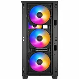 Компьютерный корпус, Deepcool, MATREXX 50 DP-ATX-MATREXX50-MESH-4FS, E-ATX/ATX/Micro ATX, USB 3.0*1/2.0*2, HD-Audio+Mic, Кулер 4*12см FRGB, Высота процессорного кулера до 160мм, Длина VGA до 370мм (