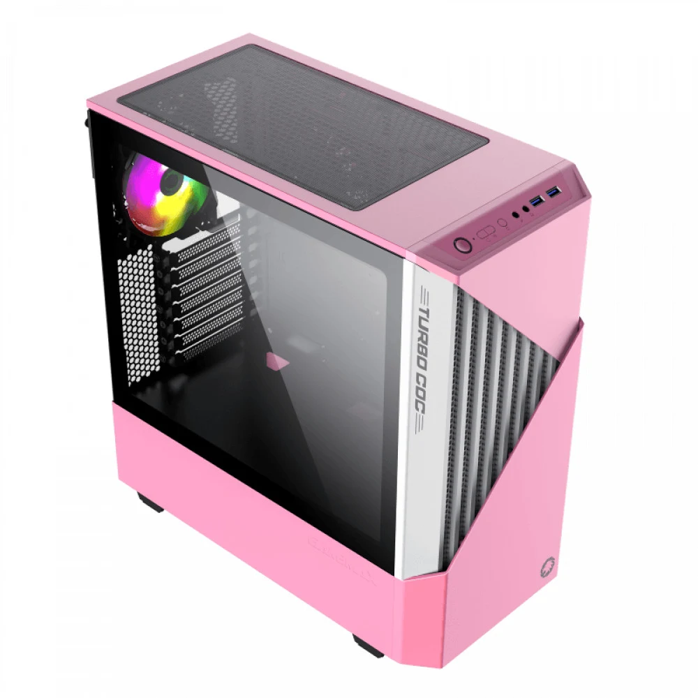 Компьютерный корпус, Gamemax, Contac COC WP, 12800600002, Mid Tower, ATX/ E-ATX/m-ATX/ITX, USB3.0*2/ HD-Audio, Кулер 1*14см ARGB, Кулер 2*12см ARGB, Высота процессорного кулера 170мм, Длина VGA 360м