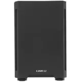 Корпус Lian Li TU-150, Mini-Tower Chassis, ITX, 1x3,5", 2x2,5", 3 слота расширения, USB3.1 Type Cx1, USB3.0 x2, HD Audio, цвет - черный, без блока питания. Алюминий. Боковая стенка - Заколенное стек