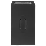 Корпус Lian Li TU-150, Mini-Tower Chassis, ITX, 1x3,5", 2x2,5", 3 слота расширения, USB3.1 Type Cx1, USB3.0 x2, HD Audio, цвет - черный, без блока питания. Алюминий. Боковая стенка - Заколенное стек
