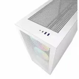 Корпус NZXT H7 Flow RGB, Mid-Tower, E-ATX, White, 3.5/4+2х2.5 HDD, 1xUSB3.2, 1xUSB-C, Mic+Audio