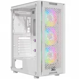Корпус Wintek Andromeda PRO E306M-W TG, Mid Tower, ATX, White, 2x2.5"/1x3.5" HDD,3xUSB,Mic+Audio,RGB