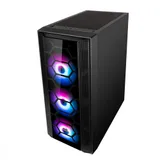 Корпус Wintek Galaxy F507 TG, Mid Tower, ATX, Black, 2x3.5"/2x2.5" HDD, 2xUSB, 1xUSB3.0, Mic+Audio