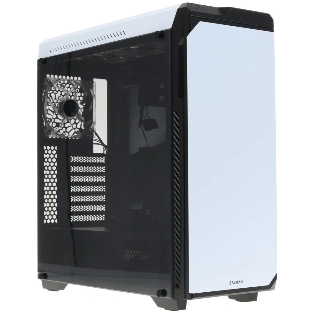 ZALMAN Z9 NEO PLUS, ATX, WHITE, WINDOW, 2x5.25", 4x3.5", 6x2.5", 2xUSB2.0, 2xUSB3.0, FRONT 2x120mm, REAR 1x120mm, TOP 2x120mm