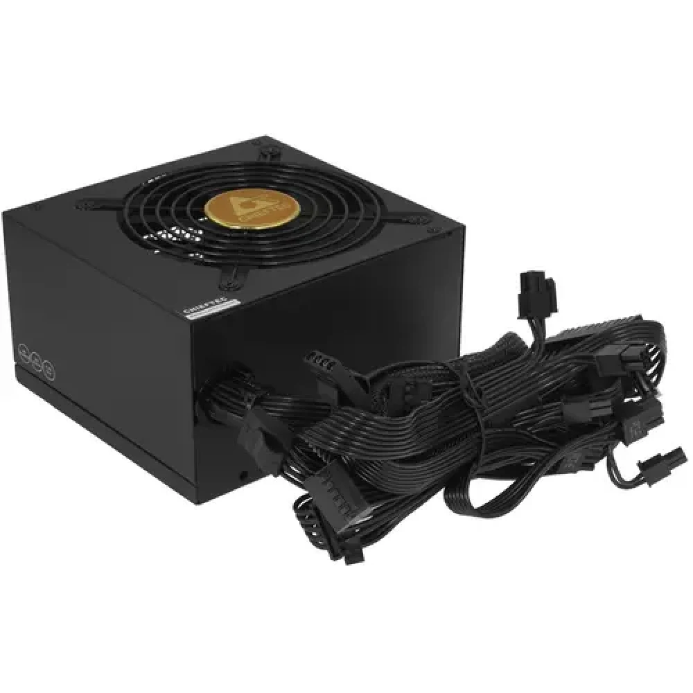 Блок питания, Chieftec, Proton BDF-500S, 500W, ATX, APFC, Bronze, non-Modular, 20+4pin, 4+4pin, 6*Sata, 3*Molex, 2*PCI-E 6+2 pin, Вентилятор 12см, Черный