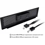LCD Panel Kit AC-062-OO1NAN-A1 встраеваемая панель для корпуса The Tower 500 LCD Panel Kit,Black,3.9&quot LCD R2 Panel,