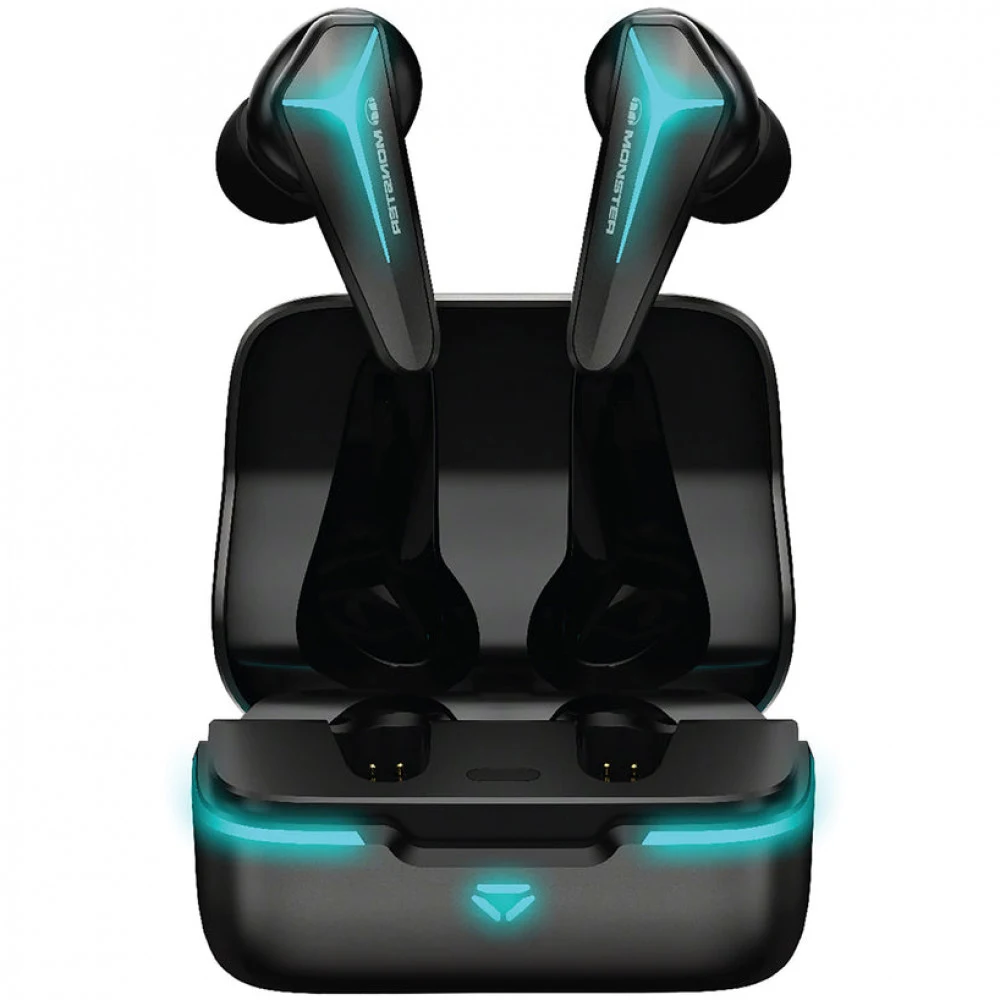 Bluetooth гарнитура Monster Mission V1 TWS, Bluetooth 5.0, Black