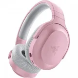 Гарнитура, Razer, Barracuda X - Quartz Pink, RZ04-03800300-R3M1, Беспроводные, Микрофон съемный, Зеленая подсветка наушников, Динамики 40 мм, 20 – 20 000 Гц, 32 Ом при 1 кГц, USB-C, Розовый