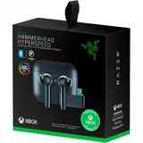 Наушники, Razer, Hammerhead HyperSpeed - Xbox Licensed , RZ12-03820200-R3G1, Динамики 10 мм с неодимовыми магнитами, Чехол, Чёрно-Зелёный