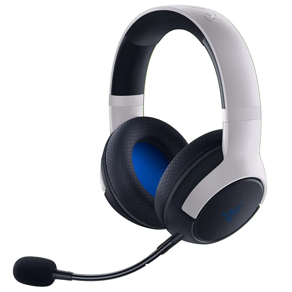 Гарнитура, Razer, Kaira for PlayStation, RZ04-03980100-R3M1, Игровая гарнитура, Микрофон поворотный гибкий, Динамики 50 мм, Диапазон частот: 20 Гц – 20 кГц , Чувствительность микрофона при 1 кГц: –5
