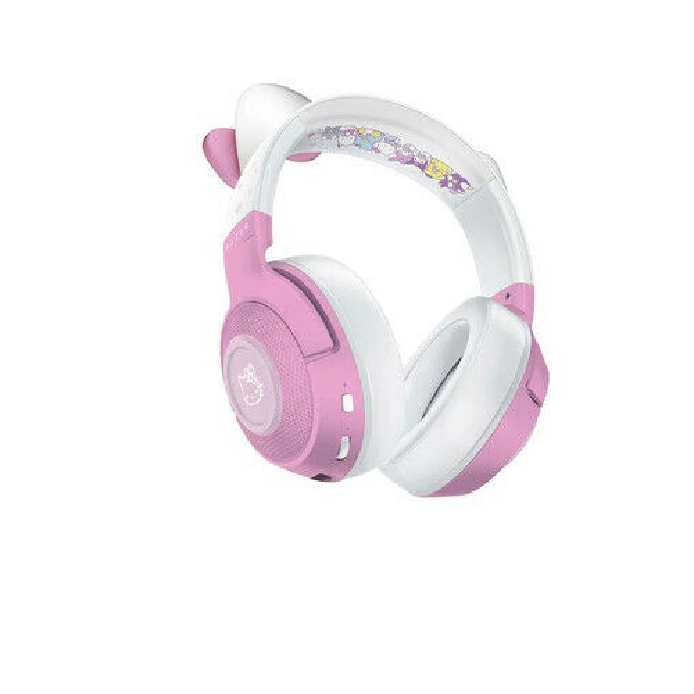 Гарнитура, Razer, Kraken BT Hello Kitty and Friends Edition, RZ04-03520300-R3M1, Игровая гарнитура, Беспроводные, Диаметр динамиков: 40мм, Диапазон частот: 20 Гц – 20000 Гц , Bluetooth 5.0, Чувствит