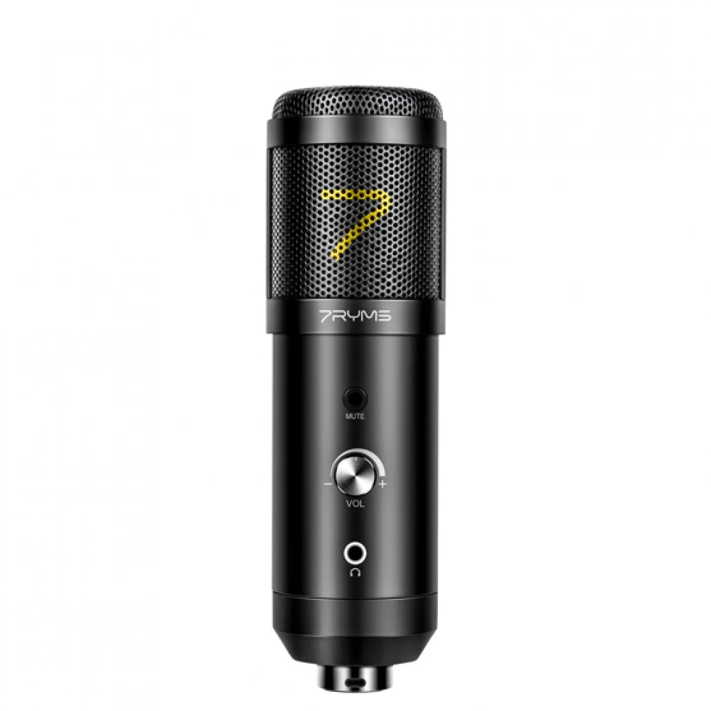 Микрофон 7RYMS SR-AU01-K2, 80Hz-20kHz, -30dB,mkb, USB type-C, Black